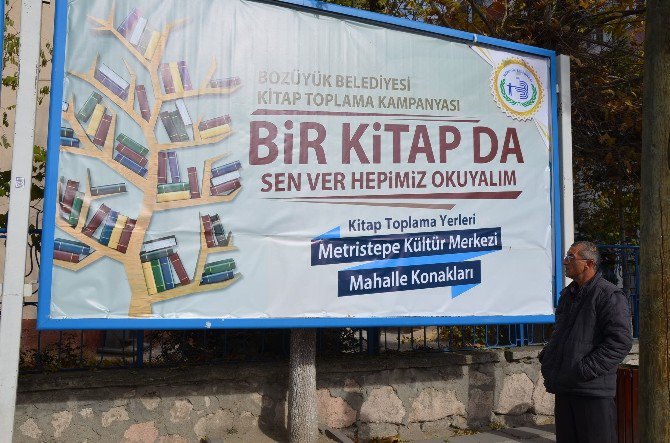 Bozüyük Belediyesi’nden Kitap Toplama Kampanyası