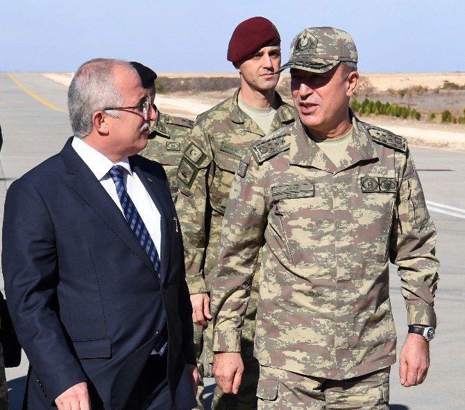 Genelkurmay Başkanı Akar, Şanlıurfa’da Denetlemelerde Bulundu