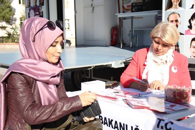 Organ Bağışı Standı Açıldı