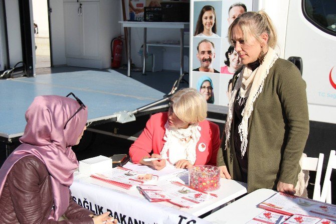 Organ Bağışı Standı Açıldı