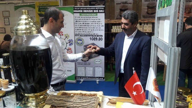 Tut İlçesinin Organik Ürünleri Exponatura Fuarında Tanıtıldı