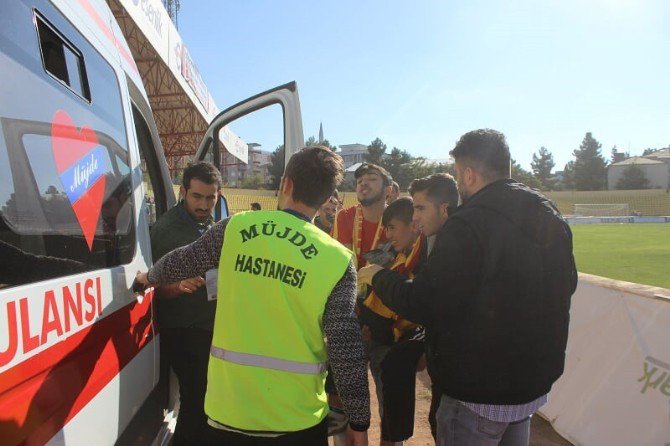 Gole Sevinen Taraftar Hastanelik Oldu