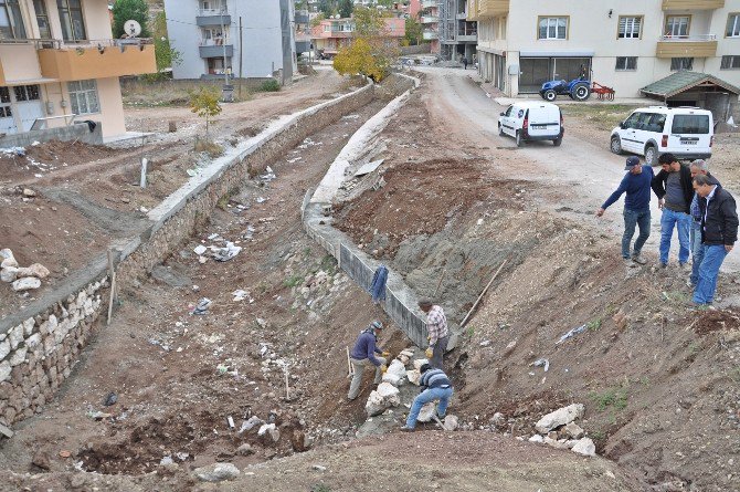 Kırkbayır Deresinde Islah Çalışması