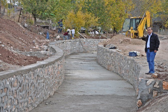 Kırkbayır Deresinde Islah Çalışması