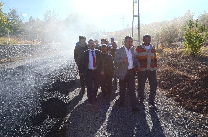 2016 Yılında 57 Bin Ton Sıcak Asfalt Çalışması Yapıldı