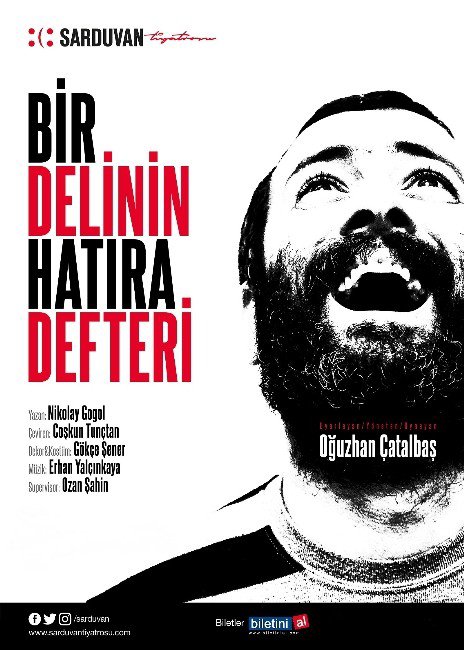 ‘Bir Delinin Hatıra Defteri’ İsimli Tiyatro 13 Kasım’da Gösterime Giriyor