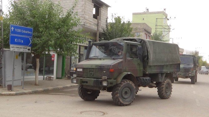 Fırat Kalkanı Harekatı’nın 77’nci Gününde Sınıra Sevkiyat Sürüyor