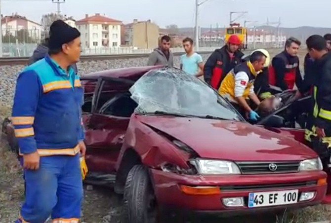 Ray Bakım Aracı İle Otomobil Çarpıştı: 1 Ölü