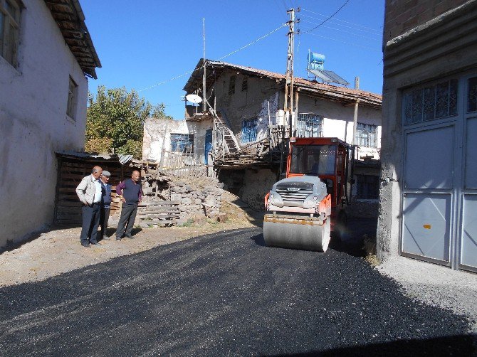 Eymir Mahallesinde Asfalt Sevinci