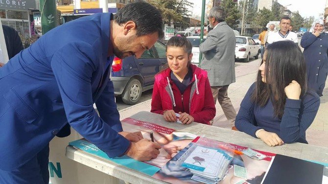 Sorgun’da Organ Bağışı Stantı Açıldı