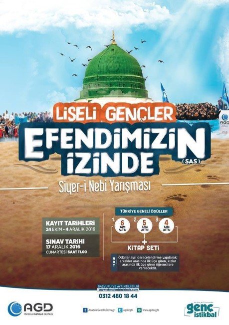 Agd Kayseri’den ‘Efendimizin İzinde’ Yarışması