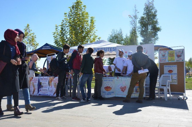 Adıyaman Üniversitesinde Organ Bağışı Standı Açıldı