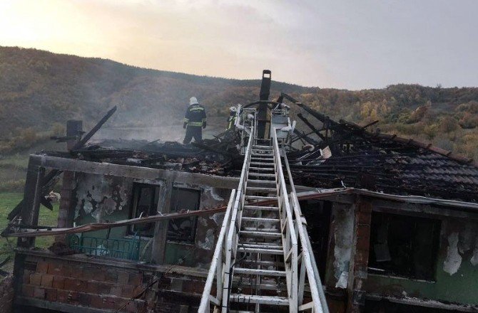 Mazotla Sobayı Tutuşturmak İsterken Yangın Çıktı