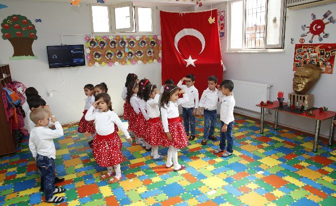 Şehitkamilli Minikler Atasını Unutmadı