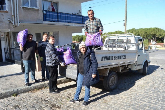 Ayvalık Şefkat Evleri’nden İhtiyaç Sahiplerine Kömür Yardımı