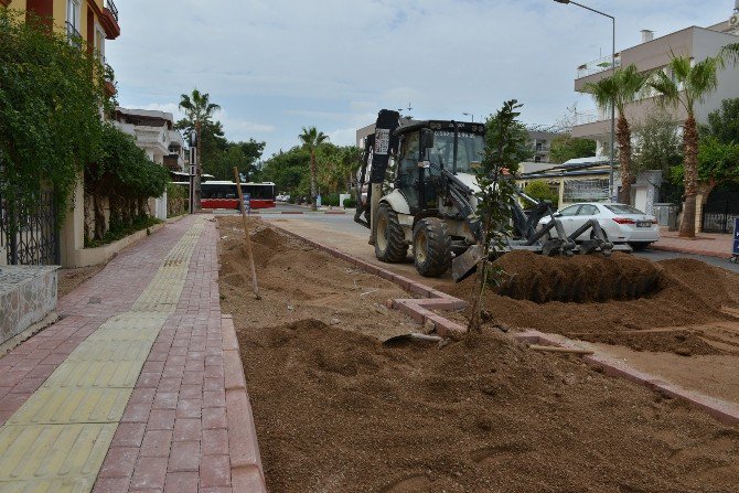 Konyaaltı Belediyesi’nden 40 Bin Metrekare Kaldırım