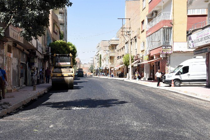 Nusaybin İlçe Merkezine 45 Kilometre Yol Yapıldı