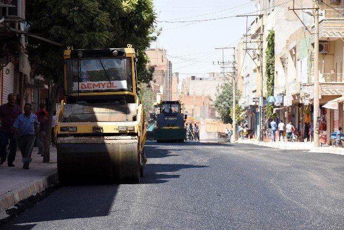 Nusaybin İlçe Merkezine 45 Kilometre Yol Yapıldı