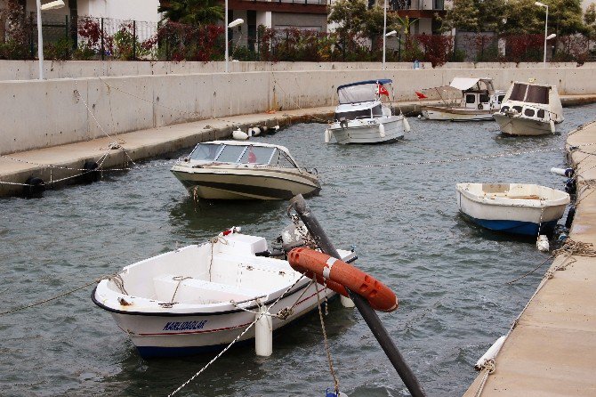 Bodrum’da Fırtına Hayatı Olumsuz Etkiledi