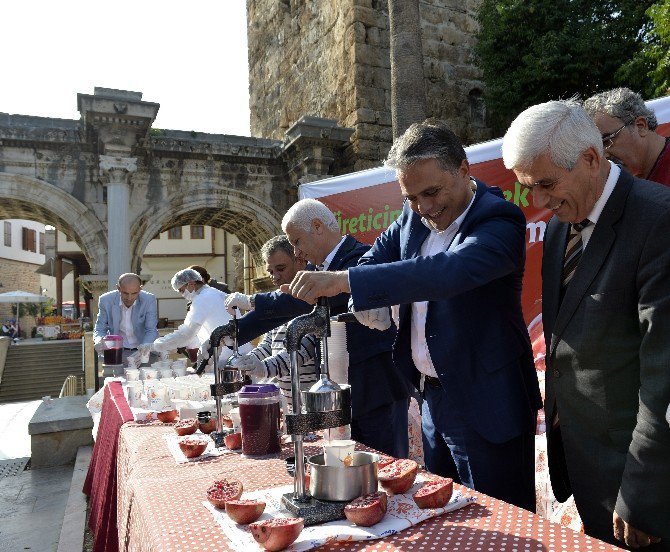 Başkan Uysal’dan Nar Üreticisine Destek