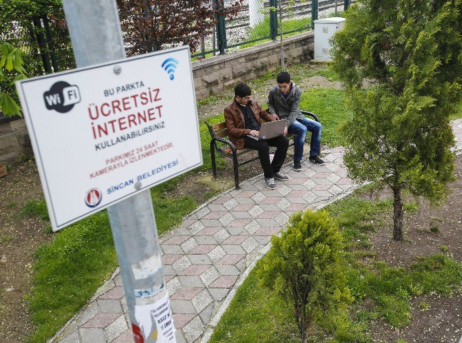 Sincan Belediyesi’nden Ücretsiz İnternet Hizmeti