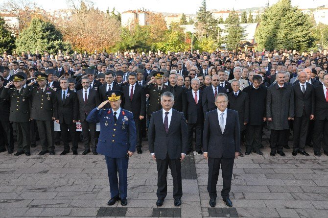 Balıkesir’de 10 Kasım Atatürk’ü Anma Töreni