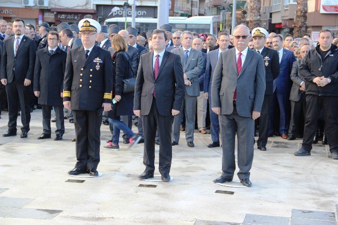 Çanakkale’de 10 Kasım Atatürk’ü Anma Töreni