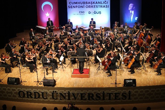 Cumhurbaşkanlığı Senfoni Orkestrası Odü’de