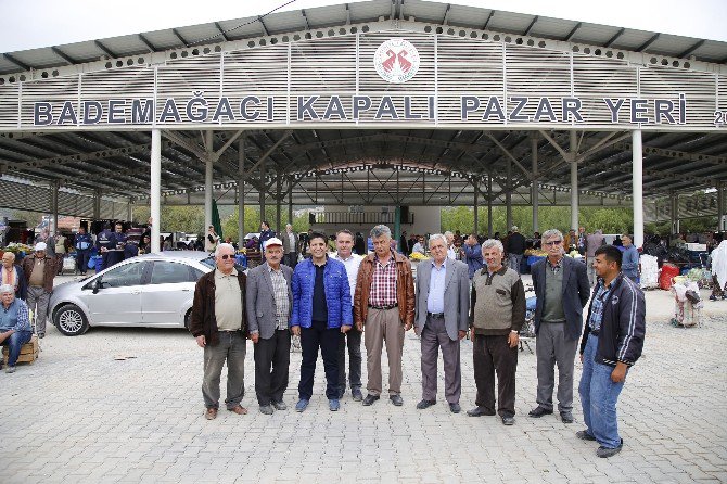 Bademağacı’na Avrupa Standartlarında Kapalı Pazaryeri Yapıldı
