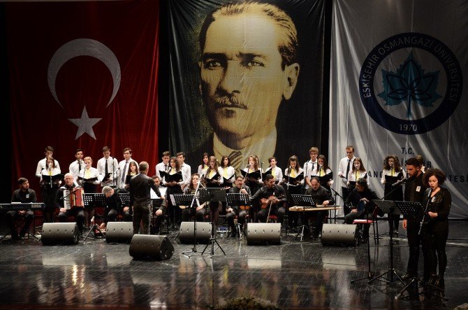 Esogü Ulu Önder Atatürk’ü Andı