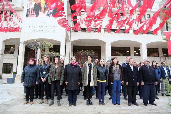 Eyüp Belediyesi Gazi Mustafa Kemal Atatürk’ü Andı