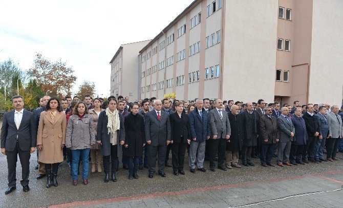 Bartın Üniversitesinde 10 Kasım Atatürk’ü Anma Töreni