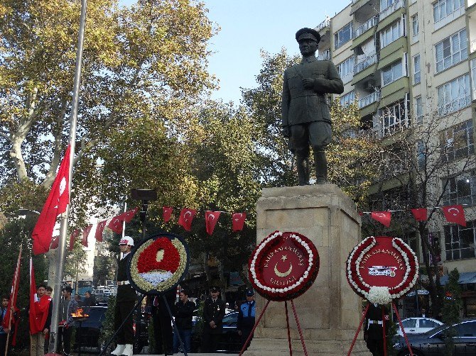 Kahramanmaraş’ta Atatürk’ü Anma Etkinlikleri