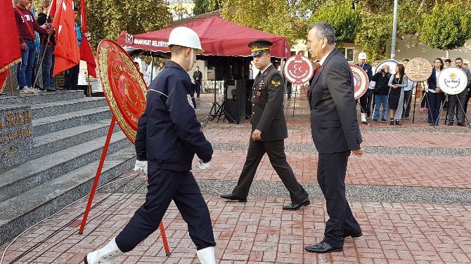 Atatürk Ölüm Yıldönümünde Manavgat’ta Anıldı