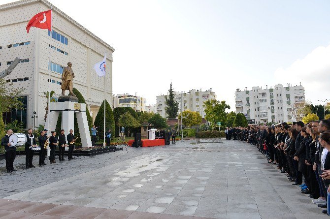 Atatürk’ün Ölümünün 78. Yıldönümü Muratpaşa’da Anıldı