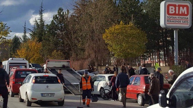 Bozüyük’te Zincirleme Trafik Kazası: 1 Yaralı