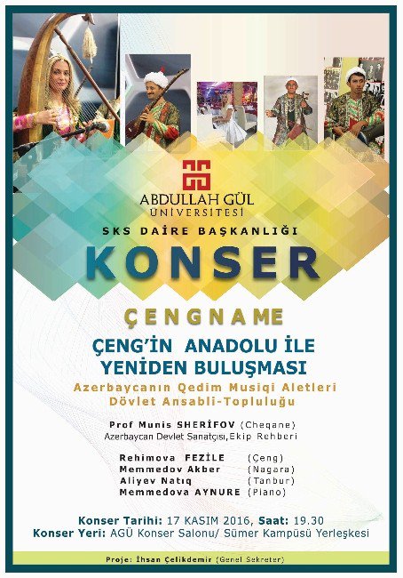 Agü’de ‘Çengname’ Konseri
