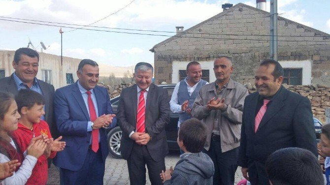 Kaymakam Duru Ve Başkan Cabbar’dan Çayırözü Mahallesine Ziyaret