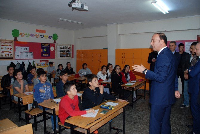 Adıyaman Emniyet Ortaokulu Gece Etütleri Başladı