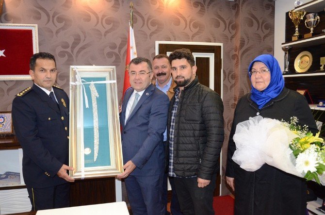 Ak Parti’den Emniyet Müdürüne Ziyaret