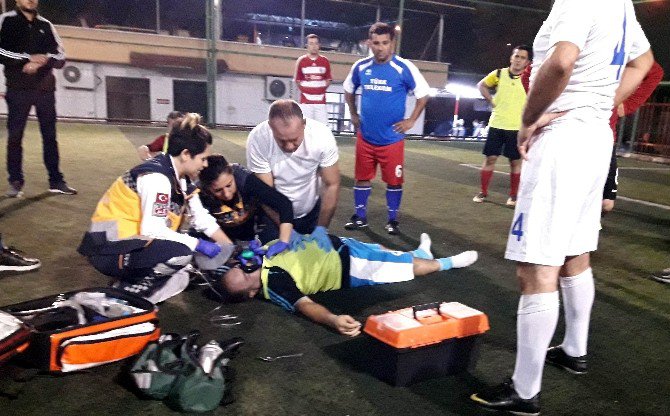 Ölüm Halı Sahada Yakaladı