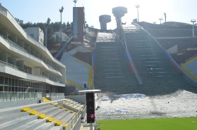 Atlama Kulelerinin Rampaları Tamamlandı