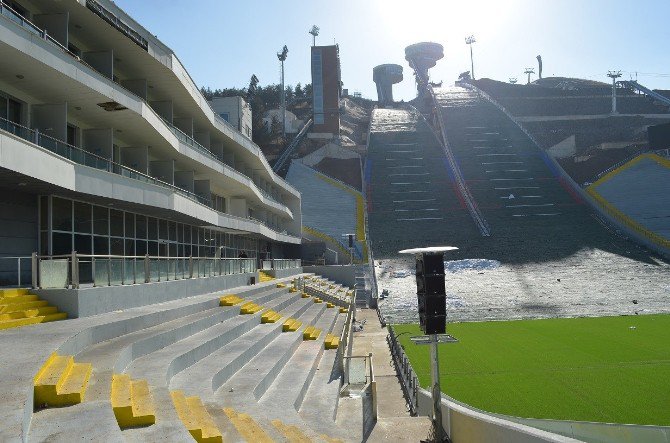 Atlama Kulelerinin Rampaları Tamamlandı