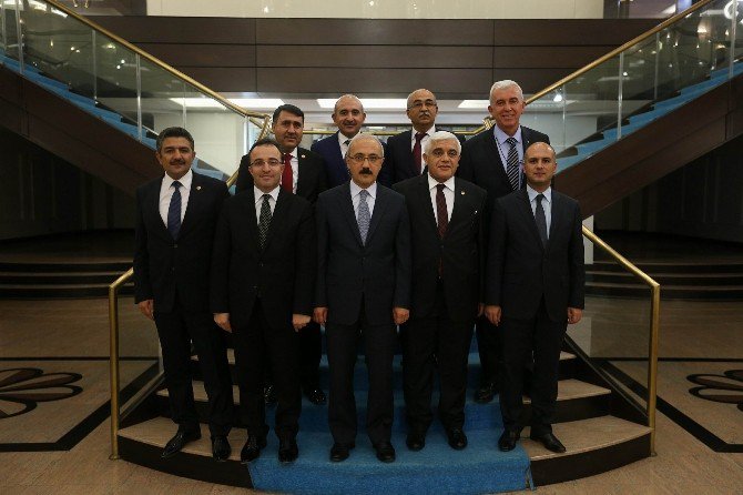 Kalkınma Bakanı Lütfi Elvan, Kilis Heyetine Teşvik Paketini Anlattı