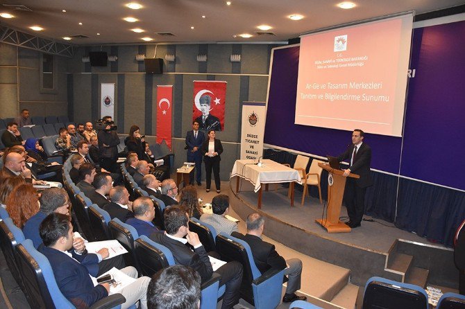Ar-ge Ve Tasarım Merkezi Bilgilendirme Semineri Yapıldı