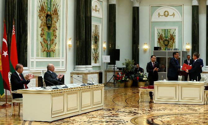 Türkiye İle Belarus Arasında Anlaşma 9 İmzalandı
