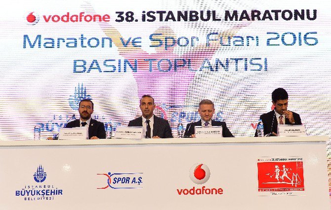 Vodafone 38. İstanbul Maratonu’nun Basın Toplantısı Yapıldı