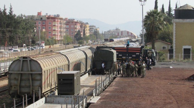 Gaziantep’e Askeri Sevkıyat Sürüyor
