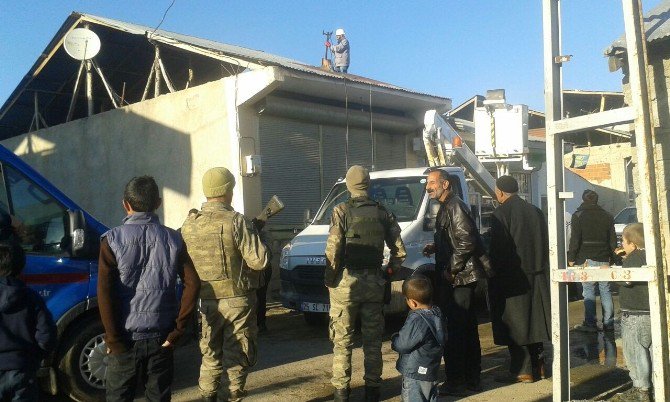 Erzurum’da Jandarma Destekli Kaçak Elektrik Operasyonu