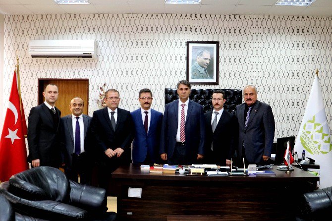 Kent Konseyi’nden Rektör Prof. Dr. Polat’a Ziyaret